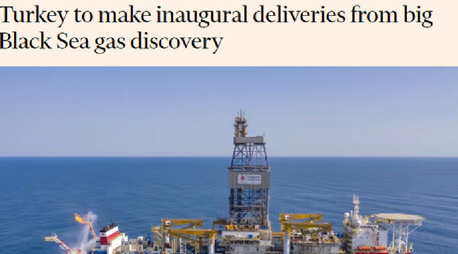 Financial Times, Türkiye'nin doğal gaz keşfini analiz etti