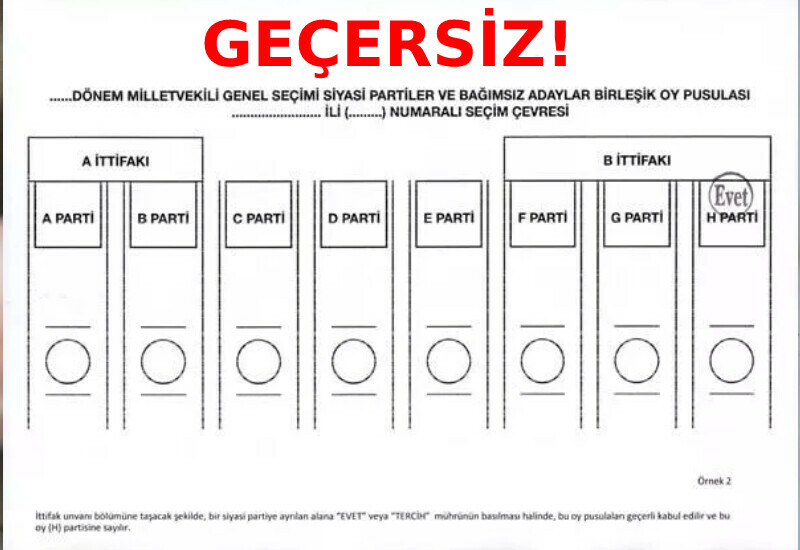 Kullanılan oy hangi durumda geçersiz sayılacak? En yetkili kurumdan uyarı geldi Kullanılan oy hangi durumda geçersiz sayılacak? En yetkili kurumdan uyarı geldi