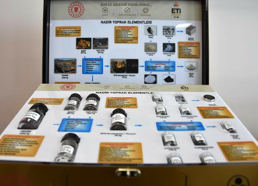 Nadir Toprak Elementi Tesisi bugün açılıyor