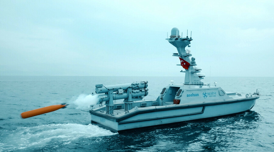 SSB Başkanı nefes kesen görüntüleri yayınladı... İnsansız deniz aracı MİRA İDA'dan ilk torpido atışı