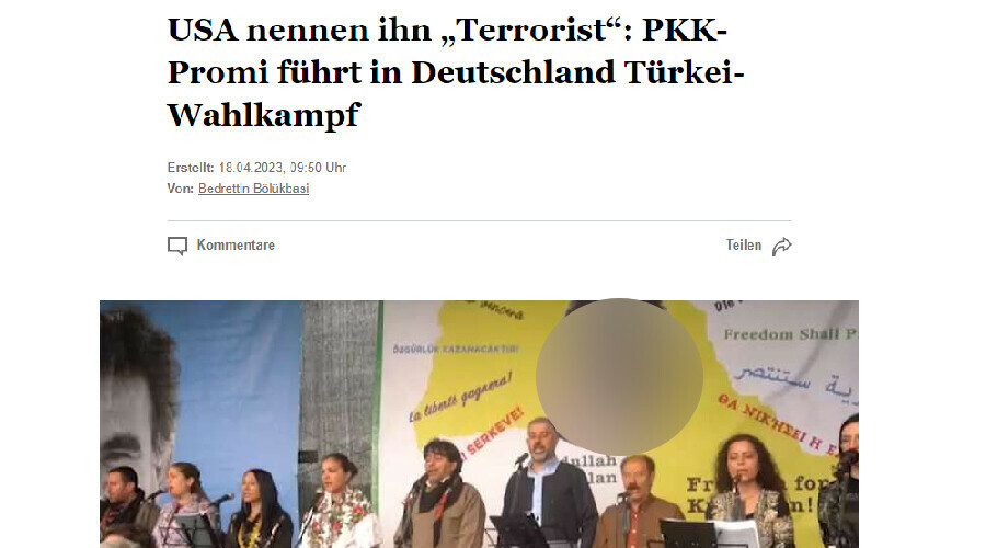 PKK, Almanya'da Türkiye karşıtı kampanya yürütüyor PKK, Almanya'da Türkiye karşıtı kampanya yürütüyor