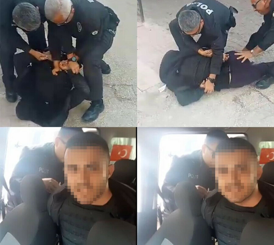 AK Parti ilçe başkanlığına silahlı saldırı düzenleyen şüphelinin yakalanma anı ortaya çıktı AK Parti ilçe başkanlığına silahlı saldırı düzenleyen şüphelinin yakalanma anı ortaya çıktı