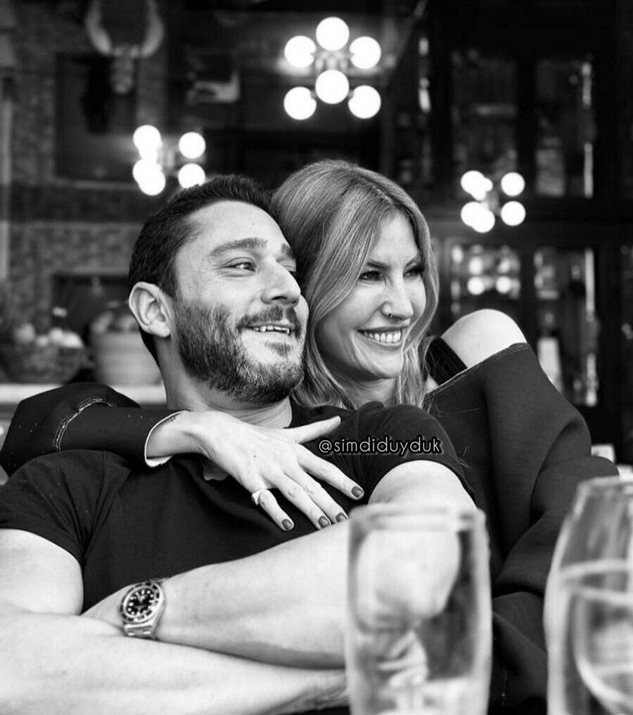 Çağla Şıkel ile Nail Gönenli’nin siyah beyaz fotoğrafına yorum yağdı