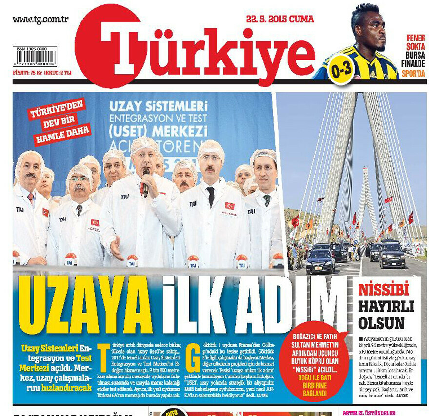 Türkiye gazetesi 53 yıllık tertemiz bir maziyi geride bıraktı Türkiye gazetesi 53 yıllık tertemiz bir maziyi geride bıraktı