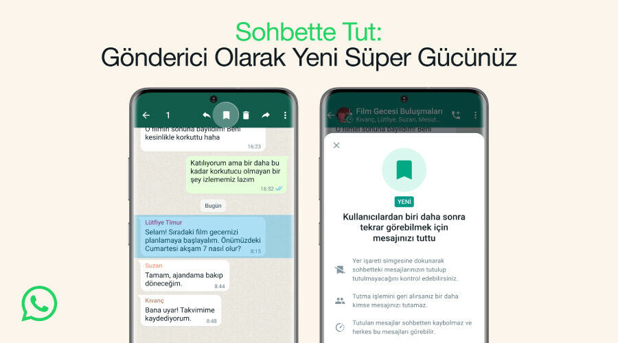 WhatsApp'tan yeni özellik: Mesajlar için güç savaşları başlıyor WhatsApp'tan yeni özellik: Mesajlar için güç savaşları başlıyor