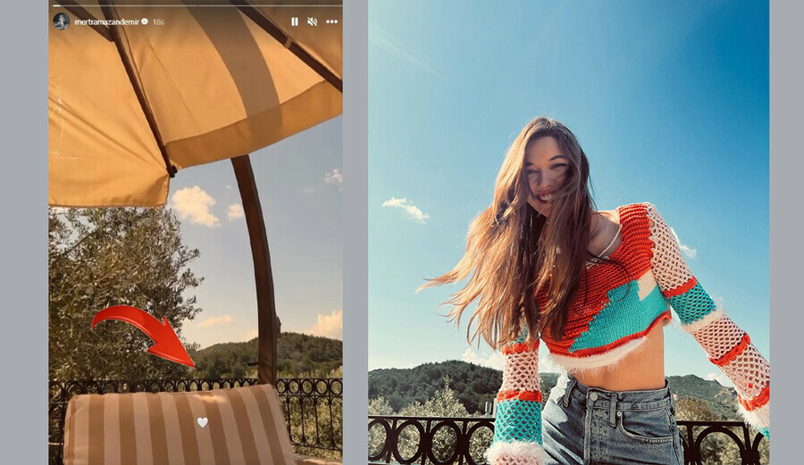 Mert Ramazan Demir ile Afra Saraçoğlu tatilde! Hayran fotoğrafı ele verdi