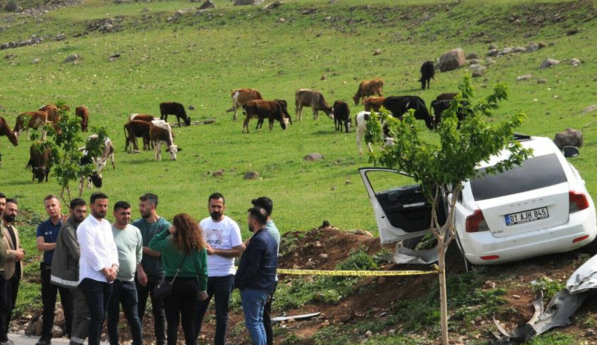 Cizre'de feci kaza! Önce çarptı, sonra şarampole uçtu: 2 ölü, 8 yaralı var