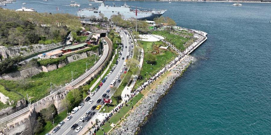 TCG Anadolu gemisine ilk günden son güne yoğun ilgi! Tam 79 bin 274 kişi ziyaret etti