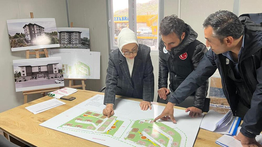 Malatya'da deprem konutları yükseliyor, en geç Ocak ayında teslim edilecek