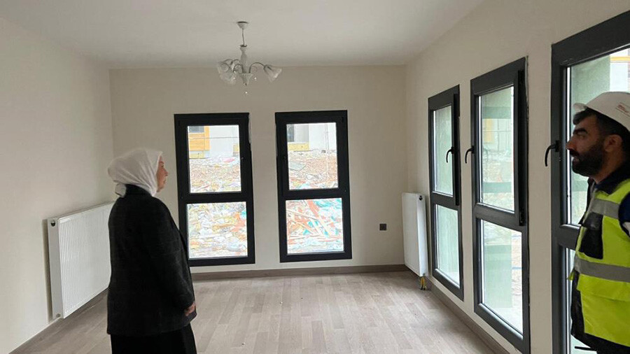 Malatya'da deprem konutları yükseliyor, en geç Ocak ayında teslim edilecek