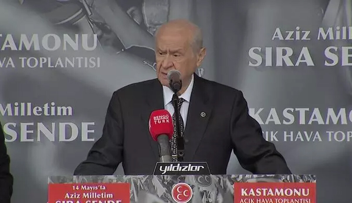 Devlet Bahçeli&#039;den Kılıçdaroğlu&#039;na tepki: Etnik ve mezhep kışkırtıcılığına soyunmuştur