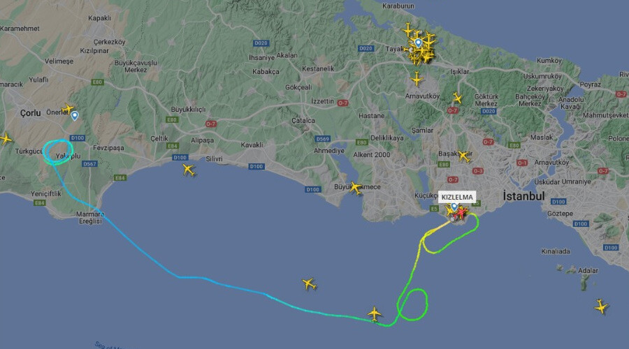 Beklenen an geldi: Bayraktar Kızılelma TEKNOFEST için İstanbul'a geldi