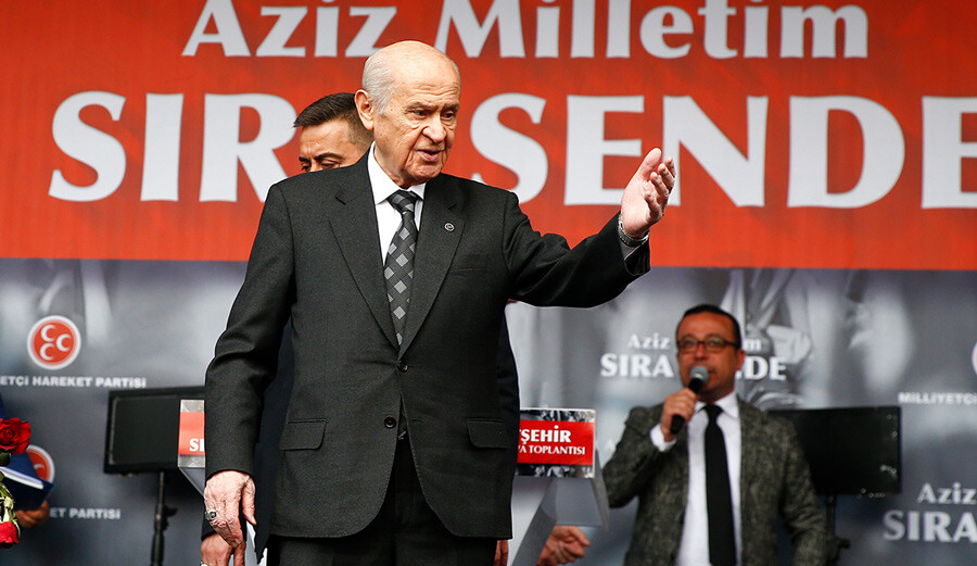 MHP lideri Bahçeli'den Akşener'e tepki: Partisinde ülkücü bırakmamıştır
