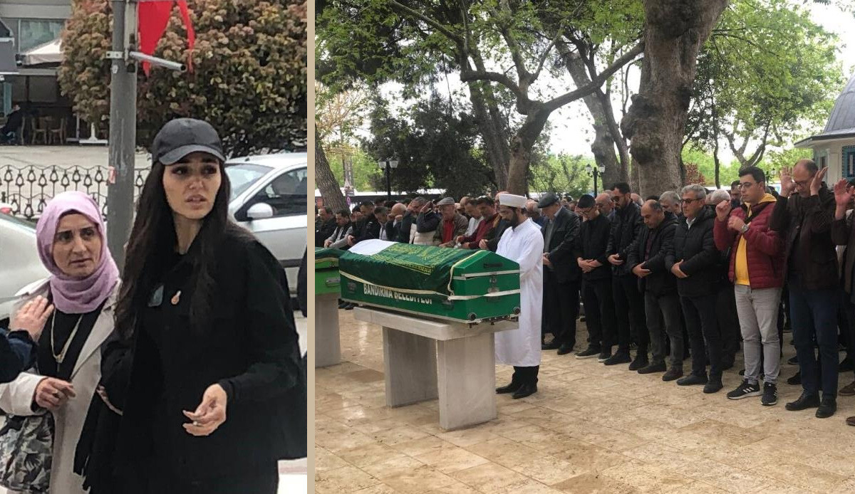 Hande Erçel'in acı kaybı... Dedesini son yolculuğuna uğurladı Hande Erçel'in acı kaybı... Dedesini son yolculuğuna uğurladı