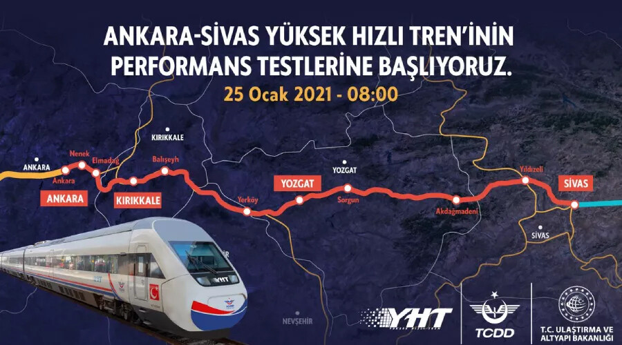 Ankara - Sivas YHT bugün açılıyor: 6,5 milyon insana ucuz ulaşım imkânı