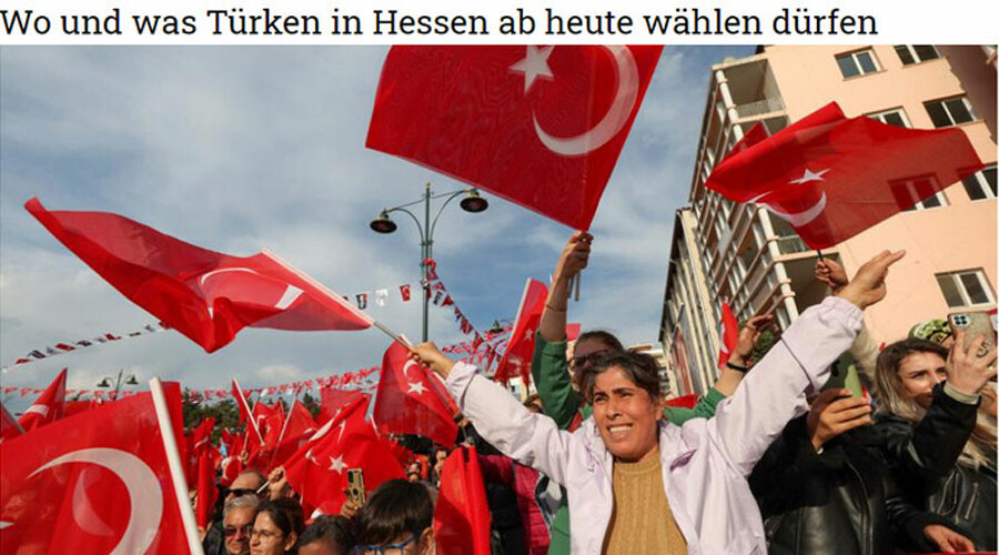 Alman basınında gündem Türkiye seçimleri: On binlerce Türk, kimin kazanacağı konusunda söz sahibi