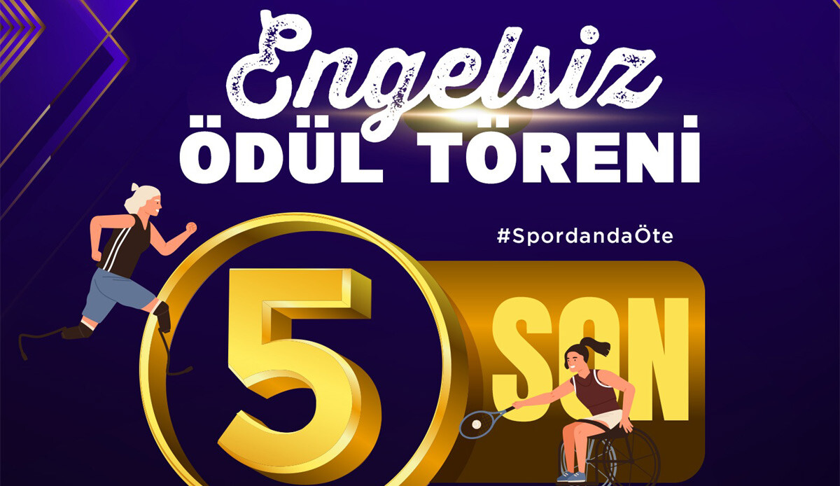 Türkiye&#039;de ilk kez “engelli sporculara” yönelik ödül töreni gerçekleştirilecek