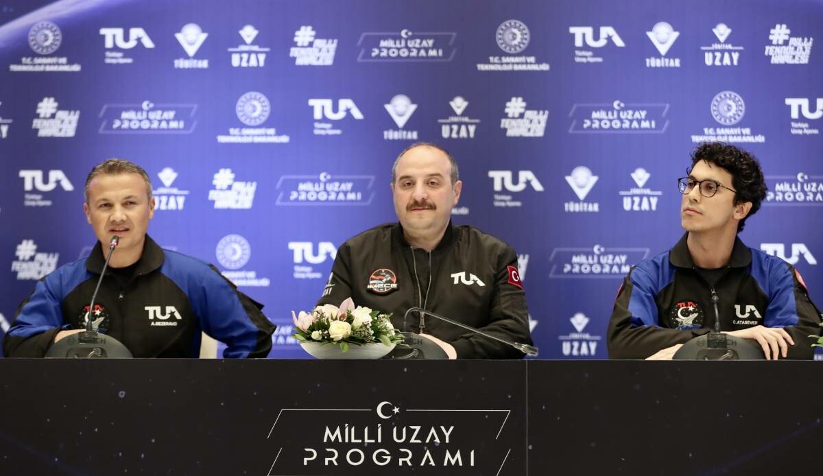 Bakan Varank tarih verip duyurdu: Uzay yolcularımızın yolculuğu başlıyor