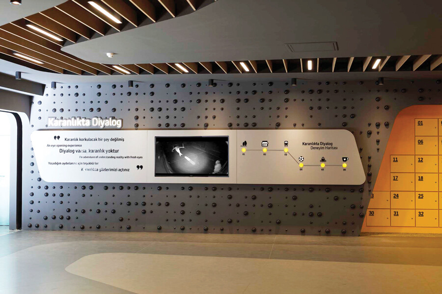 Metroda galeri de var müze de... Sanat durakları