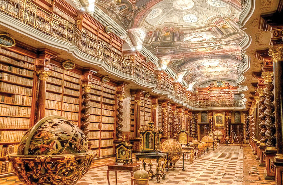 Kütüphane şatafatı hak ediyor