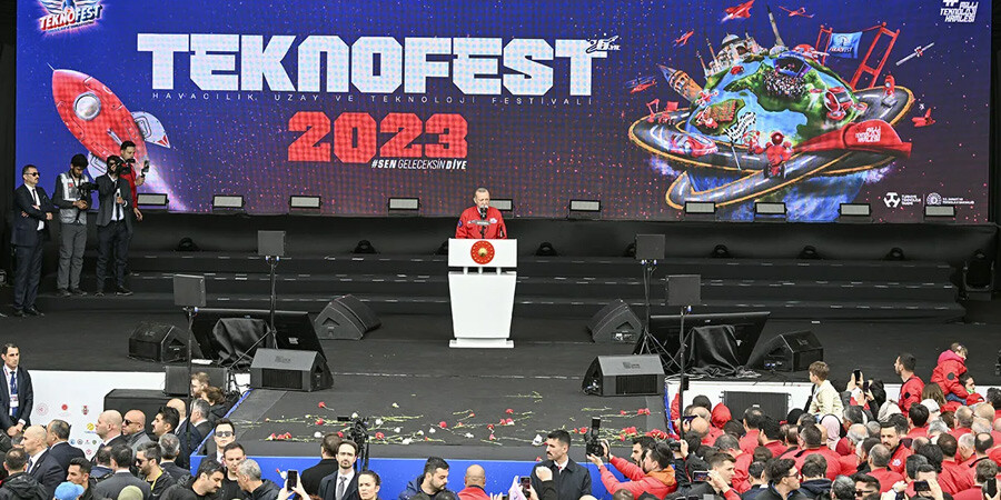 Cumhurbaşkanı Erdoğan'dan TEKNOFEST'te Kılıçdaroğlu'nun 'ABD'li şirket' vaadine tepki: Bunun adı mandacılıktır