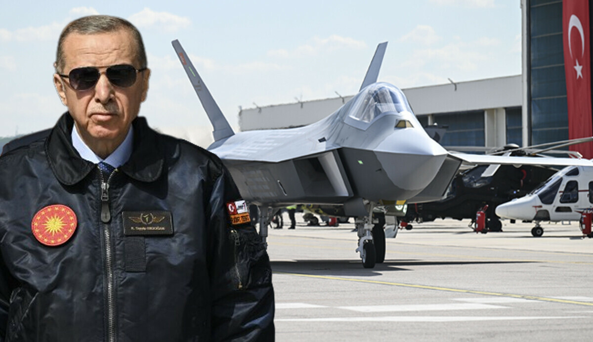 Erdoğan, Milli Muharip Uçağı'nın adını açıkladı: Gök Vatan’ın koruyucusu KAAN Erdoğan, Milli Muharip Uçağı'nın adını açıkladı: Gök Vatan’ın koruyucusu KAAN