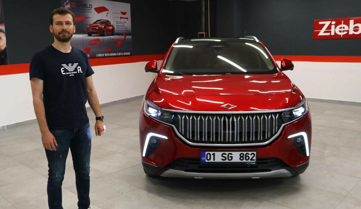 Adanalı Togg’una kavuştu! Bir ilke imza attı