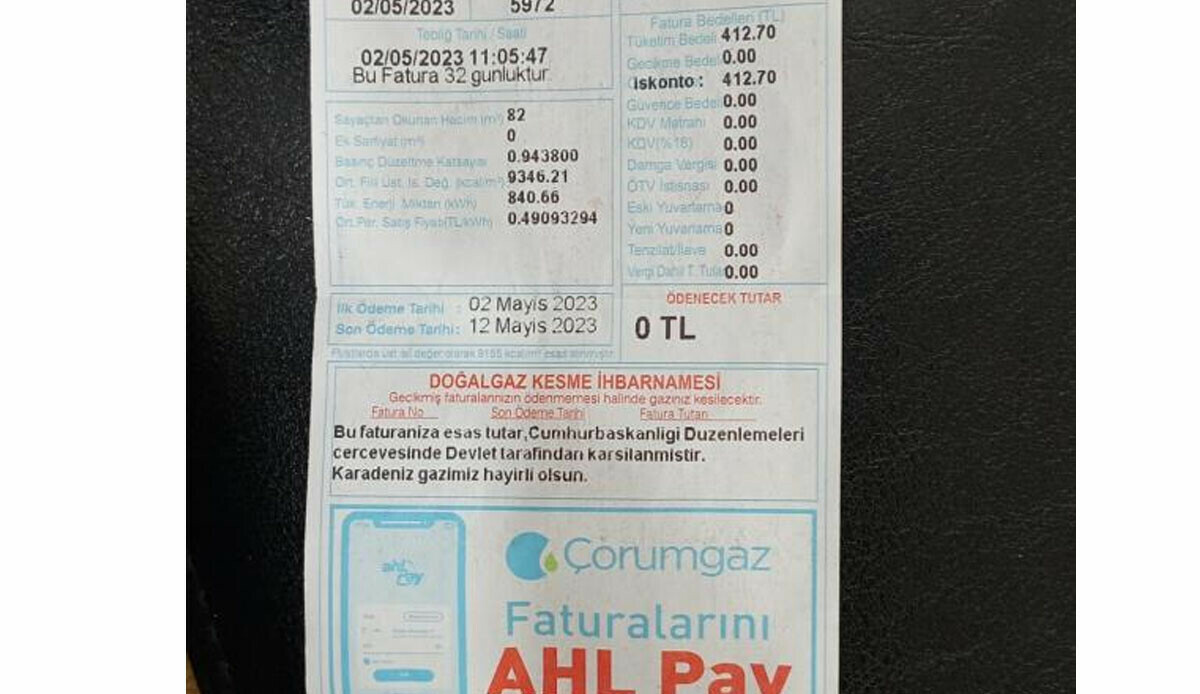 Doğalgazda “sıfır fatura” evlere ulaşmaya başladı