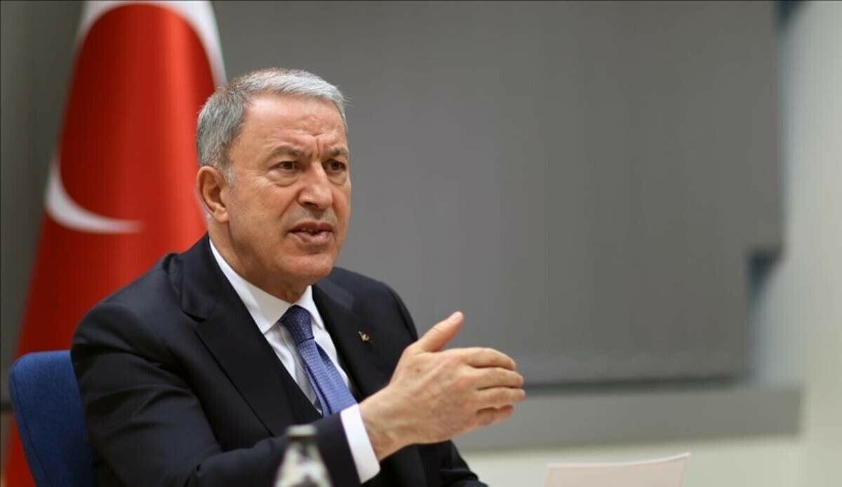 Bakan Akar çok sert çıktı: Terör örgütü seçimleri umut olarak görüyor Bakan Akar çok sert çıktı: Terör örgütü seçimleri umut olarak görüyor