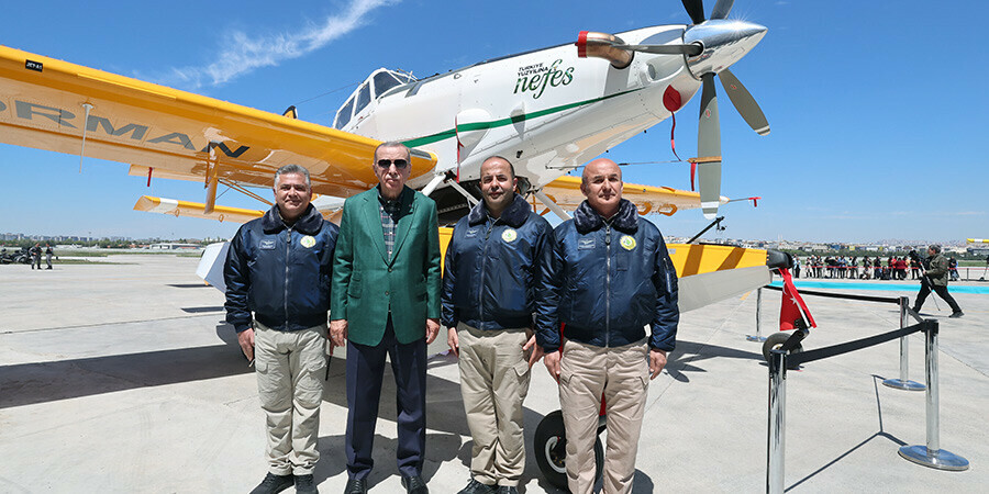 Son dakika... Cumhurbaşkanı Erdoğan yangın söndürme uçağına isim verdi: Nefes