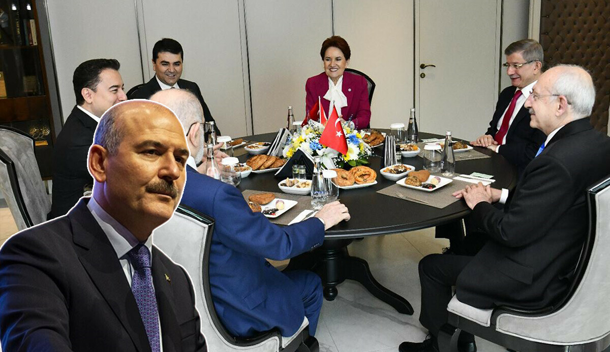 Bakan Soylu'dan çok konuşulacak 'ses kasedi iddiası: 6'lı Masa'ya dışarıdan müdahale ediliyor Bakan Soylu'dan çok konuşulacak 'ses kasedi iddiası: 6'lı Masa'ya dışarıdan müdahale ediliyor