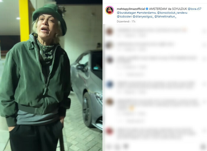 Popstar Mehtap’a yurt dışında hırsızlık şoku… Ne valizi kaldı ne pasaportu Popstar Mehtap’a yurt dışında hırsızlık şoku… Ne valizi kaldı ne pasaportu