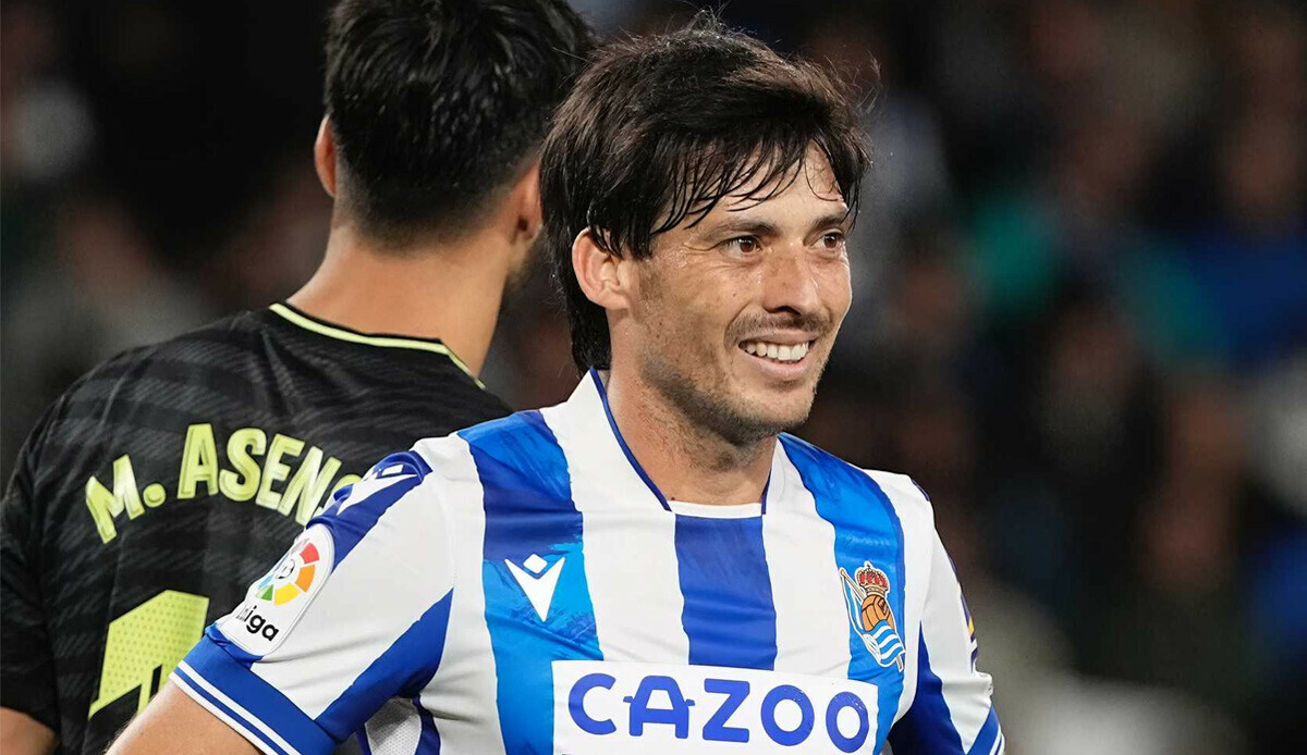 Real Sociedad 37 yaşındaki David Silva