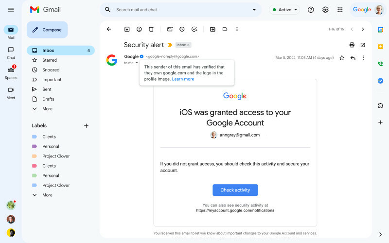 Gmail'den yeni özellik: Dolandırıcıların önüne geçecek Gmail'den yeni özellik: Dolandırıcıların önüne geçecek