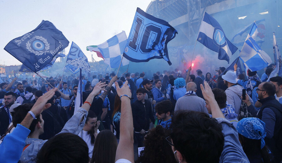 Serie A'da şampiyon Napoli! Maradona'dan 33 yıl sonra gelen 3. zafer