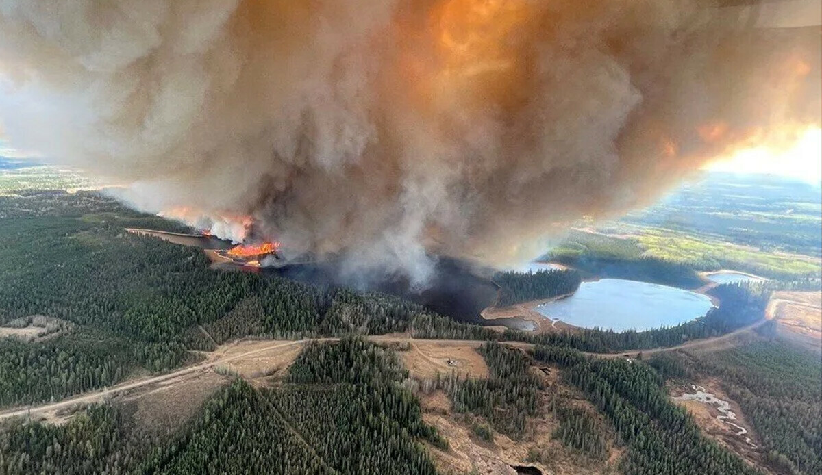 Kanada'da orman yangınları nedeniyle tahliye edilenlerin sayısı 29 bine çıktı