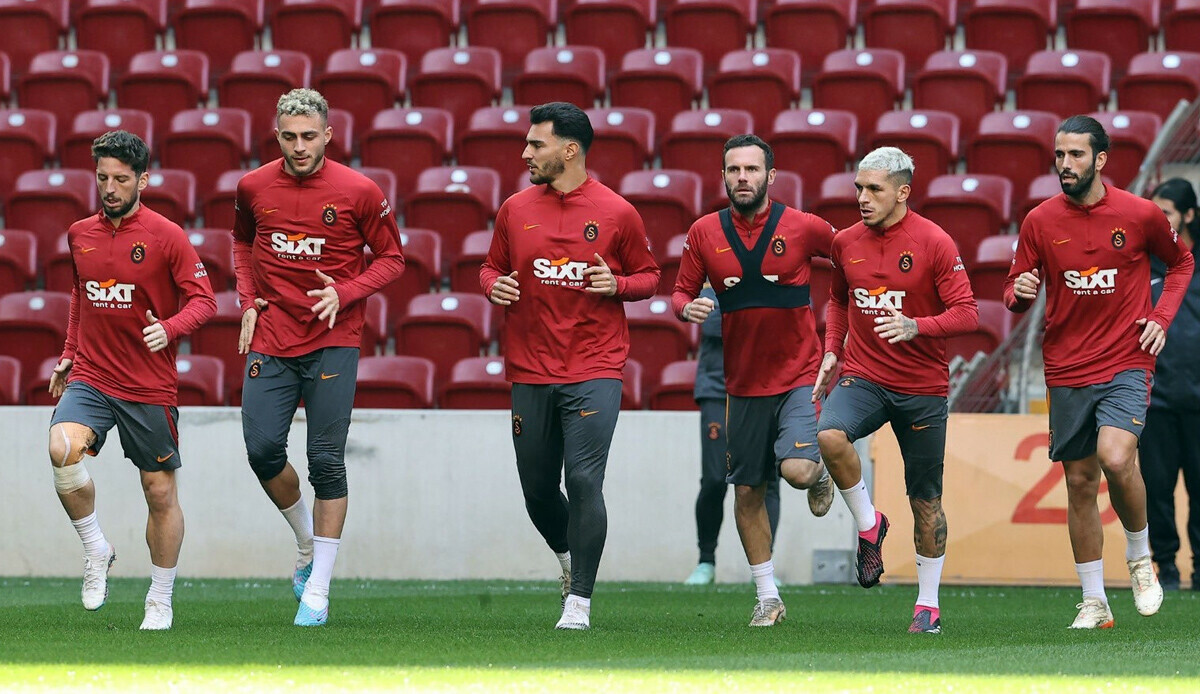 Florya'da bayram: Galatasaray'da moraller tavan Florya'da bayram: Galatasaray'da moraller tavan