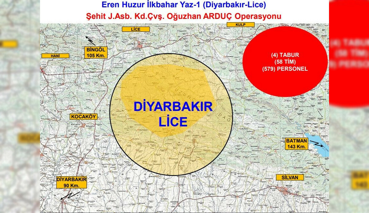 'Eren Huzur İlkbahar-Yaz' operasyonunda 2 terörist etkisiz