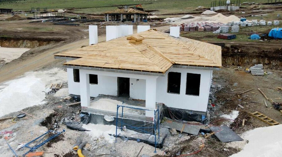 Bakan Kurum paylaştı: 40 bin evin inşaatı devam ediyor