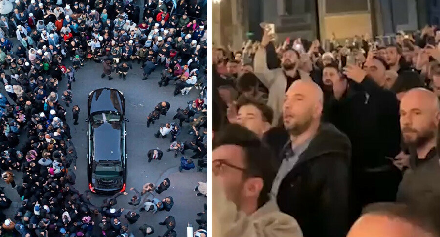 Erdoğan seçim maratonunu Ayasofya'da bitirdi: Binlerce kişi tekbirlerle karşıladı