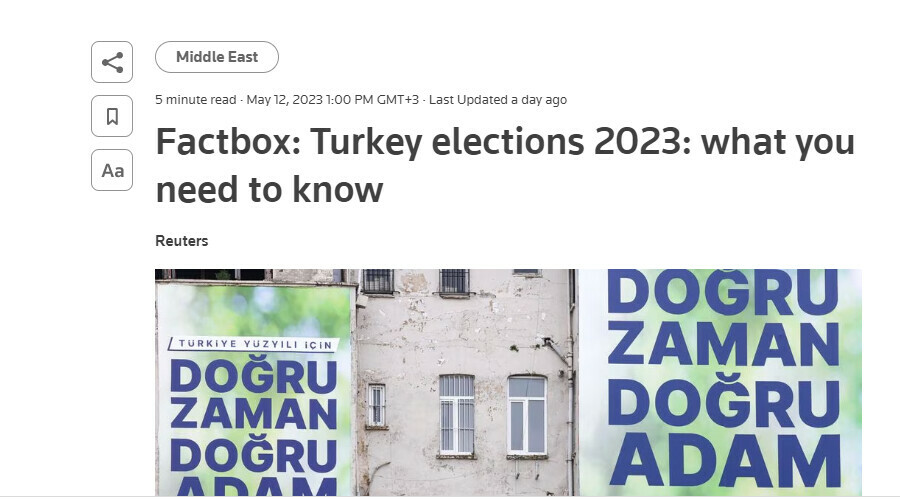 Yabancı medya kuruluşlarından Türkiye seçimlerine sıkı markaj: Tarihi bir dönüm noktası
