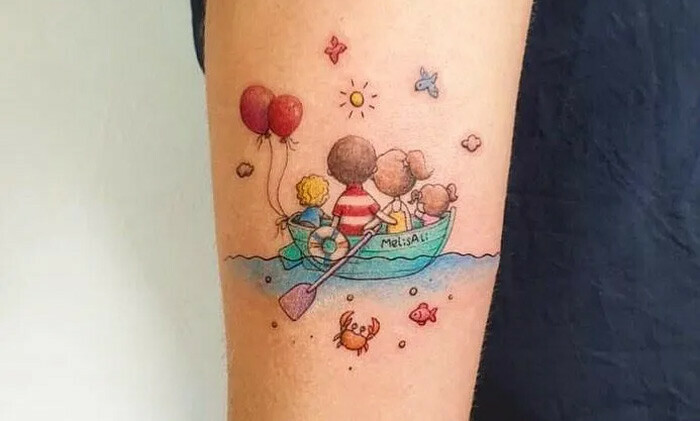 Oğlunun fotoğrafını koluna kazıttı: Ömürlük ilk saygı duruşum sayılsın