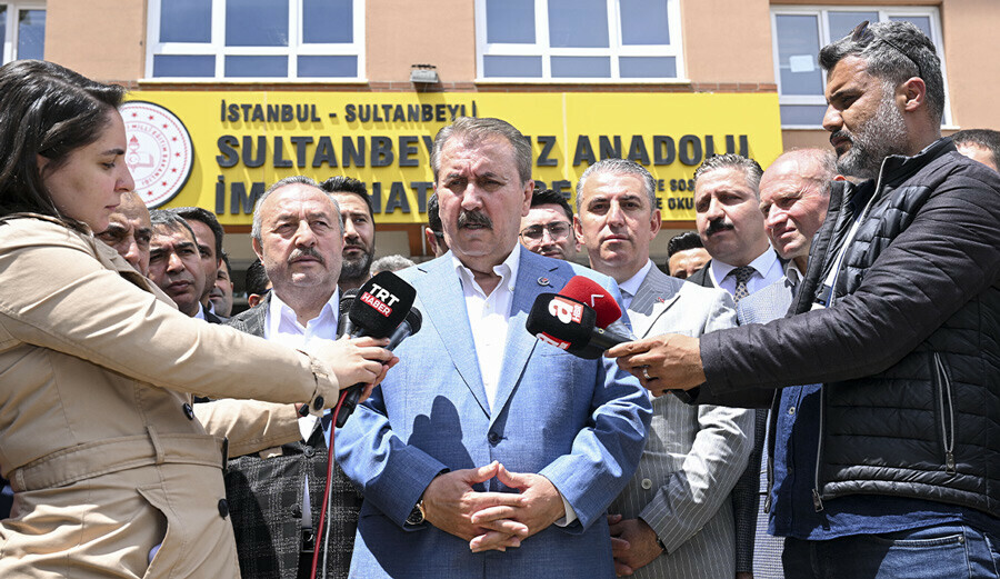 BBP lideri Mustafa Destici oyunu kullandı: Seçmenimizin verdiği karara saygılı olacağız BBP lideri Mustafa Destici oyunu kullandı: Seçmenimizin verdiği karara saygılı olacağız