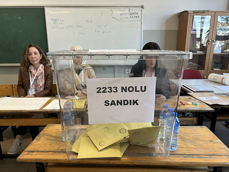 İstanbul'un en az seçmenli mahallesinde oy kullanma işlemleri sona erdi İstanbul'un en az seçmenli mahallesinde oy kullanma işlemleri sona erdi