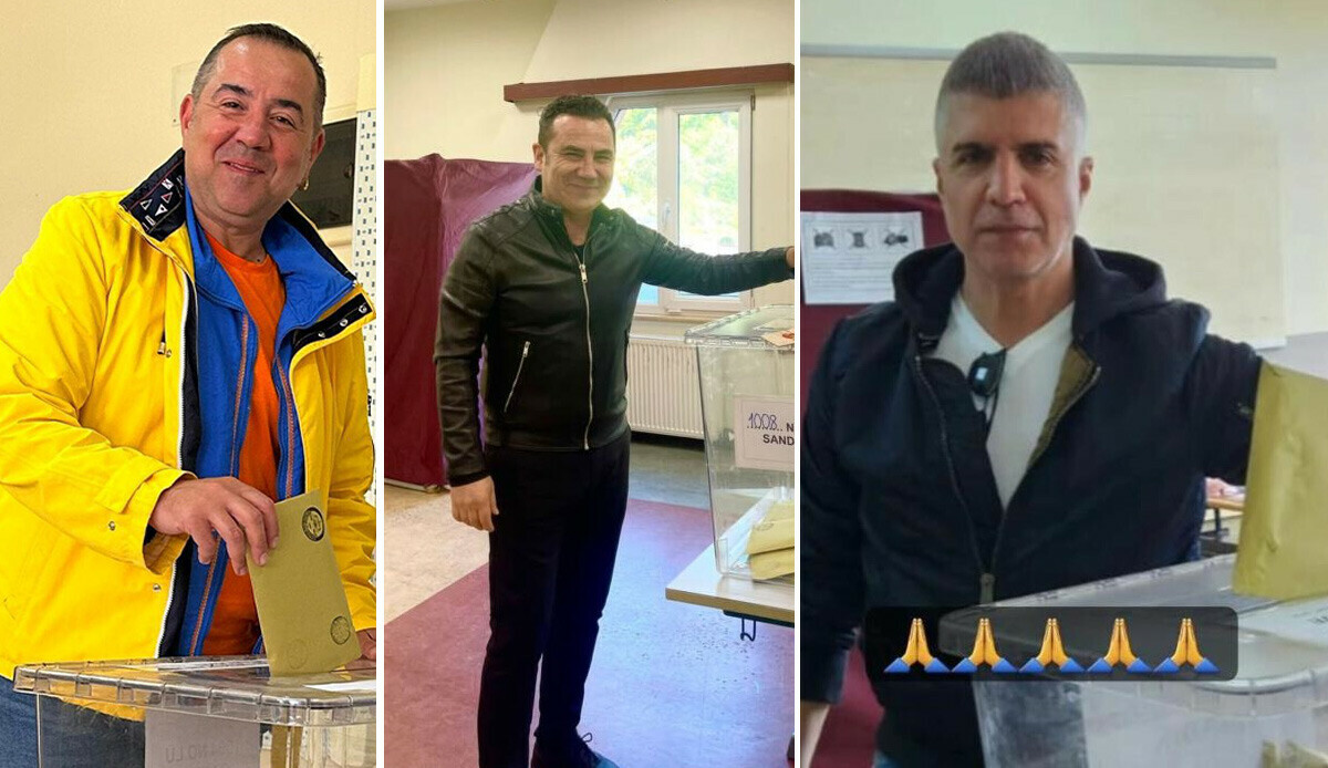 Ünlü isimler sandık başında: Oy verirken fotoğraf paylaştılar