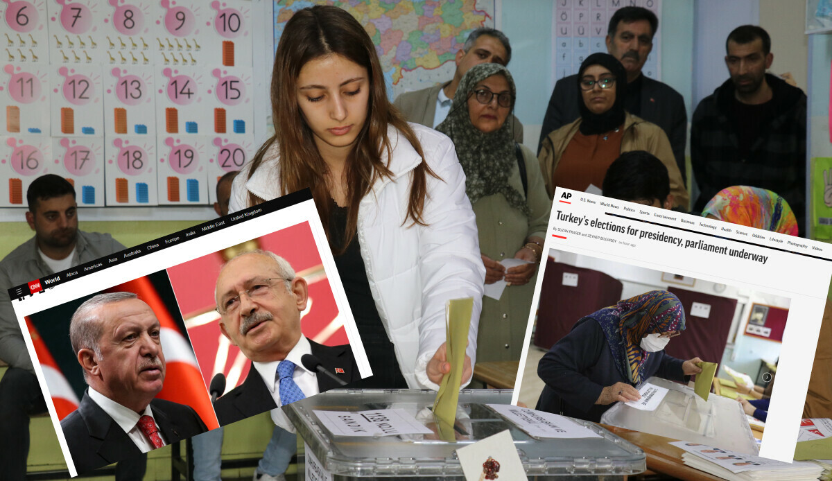 Türkiye'deki "tarihi" seçim dünya manşetlerinde! Türkiye kararını veriyor Türkiye'deki "tarihi" seçim dünya manşetlerinde! Türkiye kararını veriyor