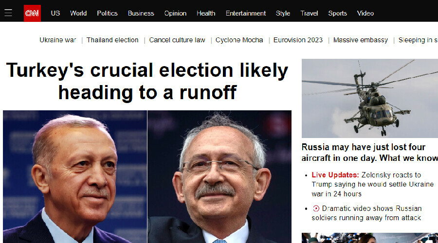 Türkiye’deki seçim dünya manşetlerinde: İkinci tur vurgusu yapıldı