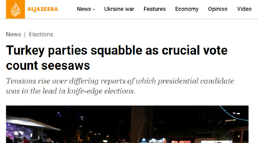 Türkiye’deki seçim dünya manşetlerinde: İkinci tur vurgusu yapıldı