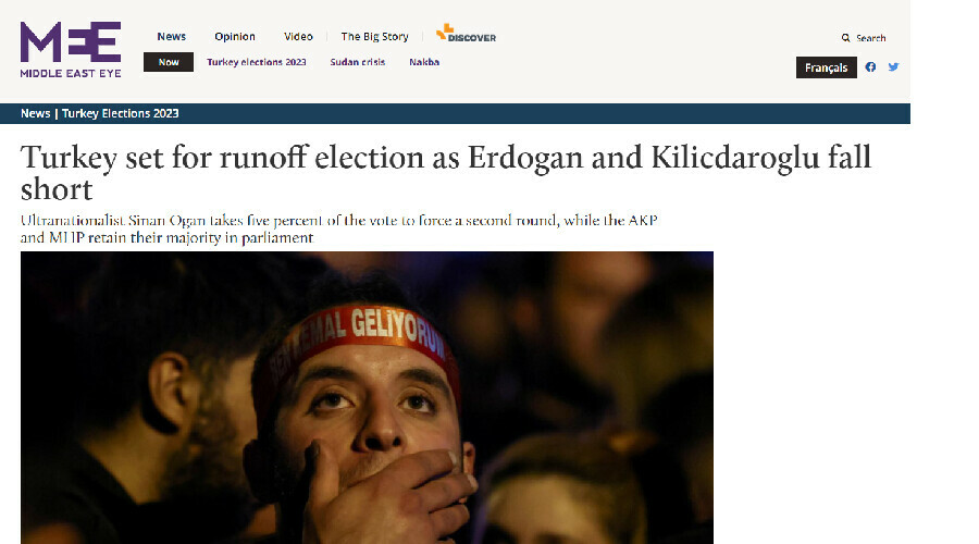 Türkiye’deki seçim dünya manşetlerinde: İkinci tur vurgusu yapıldı