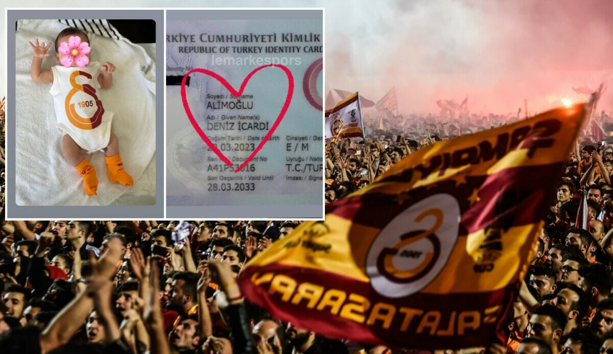 Galatasaraylı taraftar yeni doğan çocuğuna verdiği isim şaşırttı! Fanatikliğin böylesi... Galatasaraylı taraftar yeni doğan çocuğuna verdiği isim şaşırttı! Fanatikliğin böylesi...